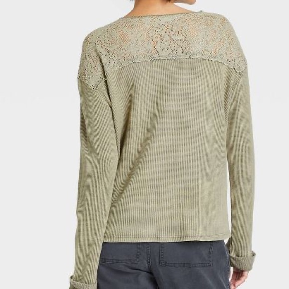 Knox Rose Green Womens Top - Picture 2 of 6